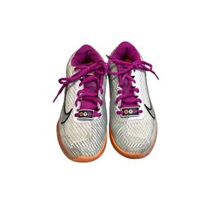 Nike‎ Vapor 11 Tennis Shoes Women US 6 Gray Pink Orange NYC